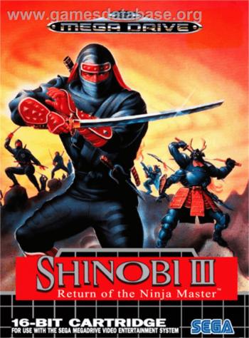 Cover Shinobi III - Return of the Ninja Master for Genesis - Mega Drive